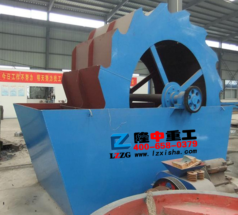 洗砂机布局表面 洗砂机布局表面