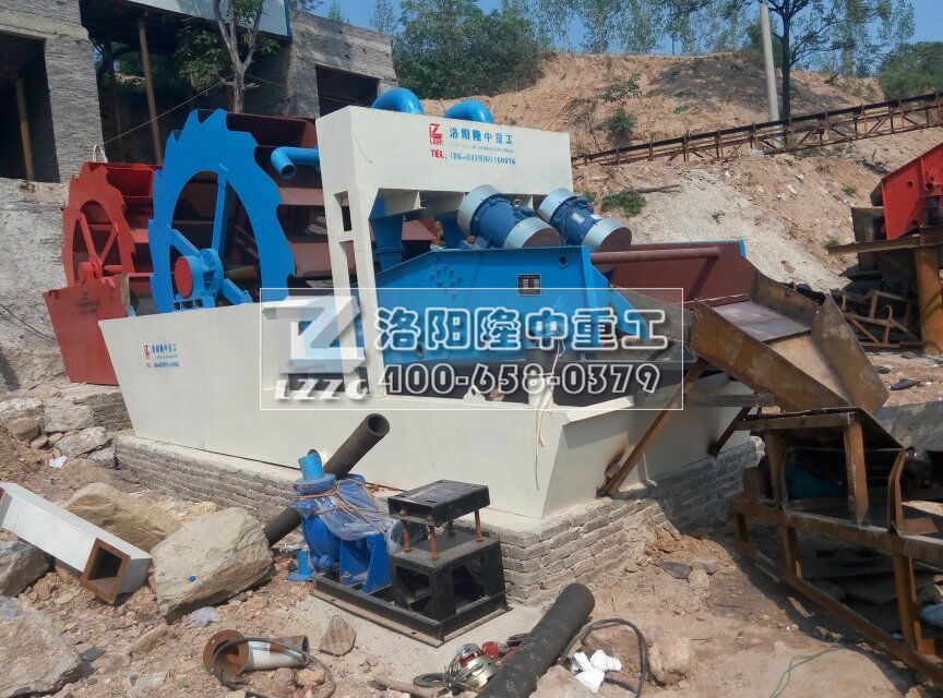 洗沙收受接管一体机